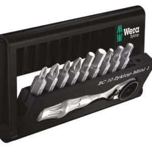 Wera Bit-Sortiment Bit-Check 10 Zyklop Mini 1, 10-teilig für 28,07€ (statt 32,06€)