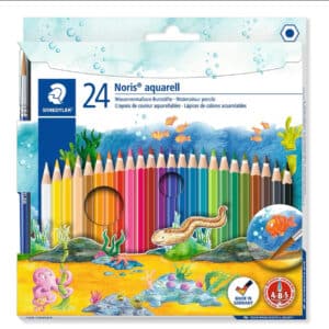 STAEDTLER wasservermalbare Buntstifte Noris Club aquarell 24 für 7,89€ (statt 13,70€)