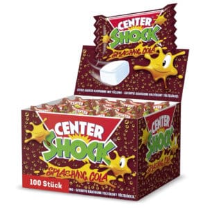 Center Shock Splashing Cola, Box mit 100 Kaugummis für 3,98€ (statt 6,79€)