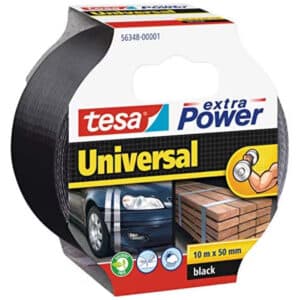 tesa extra  Power in schwarz und weiß 10m x 50mm schwarz für 7,05€ (statt 11€)