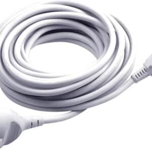 Meister Schutzkontakt-Verlängerung - 2 m Kabel - weiß - Kunststoffleitung - IP20 Innenbereich für 3,95€ (statt 8,32€)