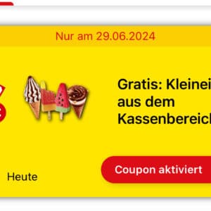 Gratis Kleineis in der Netto App