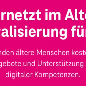 Telekom: Online- &amp; Vor Ort Seminare für Senioren zum Thema Handy/Tablet/PC