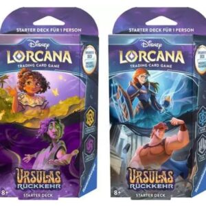 (2er-Set) Ravensburger Disney Lorcana - Ursulas Rückkehr (Starter Deck A &#043; B in Deutsch) für 27,86€ statt 37,04€