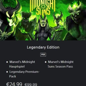 Marvel's Midnight Suns - Legendary Edition | (Xbox) 24,99€ statt 33,99€ | (PS4 / PS5) 24,99€ statt 39,99€