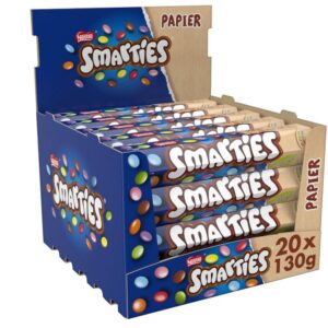 😋 NESTLÉ SMARTIES 20er Pack - Riesenrolle für nur 27,54€ (statt 51,80€) 👉 nur 1,38€ pro Rolle