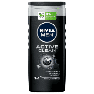 NIVEA MEN Active Clean Duschgel (250 ml) für nur 0,79€! 55% Ersparnis! 🚀😍