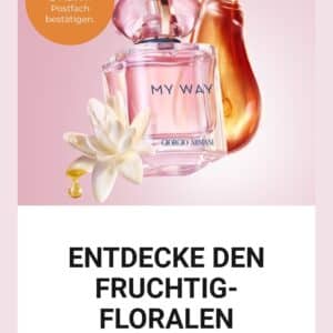 Armani Beauty Gratis Duftprobe My Way Nectar (Gewinnspiel)