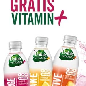 Volvic Vitamin+ jetzt gratis testen 🚀