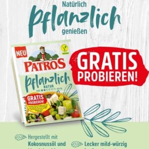 Patros Pflanzlich gratis testen! 🤩🚀