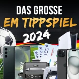 ⚽️ EM 24 Tippspiel 🎁 LG OLED TV, PlayStation 5, iPhone 15, Galaxy S24, Outdoor-Grill & mehr gewinnen