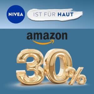 Amazon: 30% extra sparen ab 10€ Einkaufswert - Nivea Produkte bei Amazon z.B. 4x Mizellenwasser 400ml für 7,32€ (statt 13,32€)