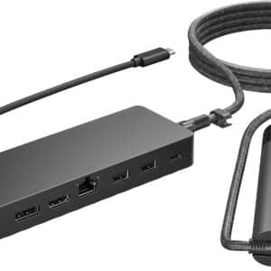 HP - Universal USB-C Hub and Laptop Charger Combo