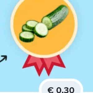 30 ct zurück für eine Salatgurke (Marktguru)