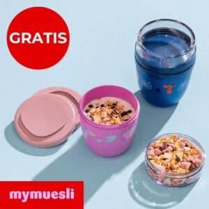 😍 mymuesli GRATIS Becher: Disney Müsli 2Go Becher kostenlos ab 20€ MBW