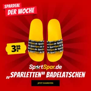 🤩 Sparletten Badelatschen für nur 3,99€