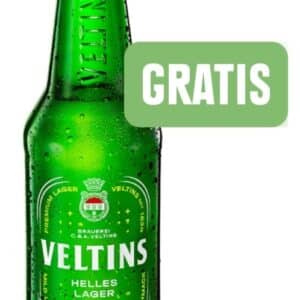 Gratis Bier 🍺 1 Flasche Veltins kostenlos in der Edeka App