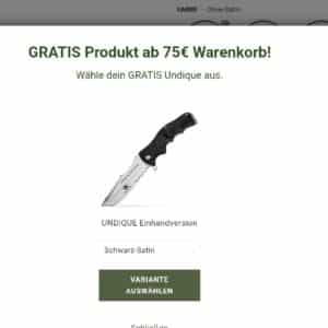 Odenwolf kostenlose Messer ab 75€/100€ Warenkorbwert