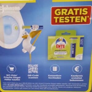 🚽 WC Ente Frische Siegel Halter GRATIS testen! 🚀