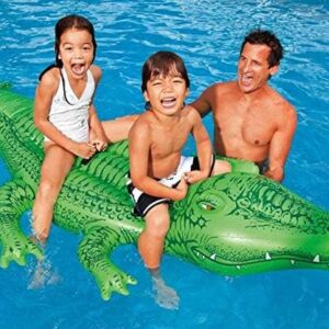 Intex Giant Gator Ride-On - Aufblasbarer Reittier - 203 x 114 cm