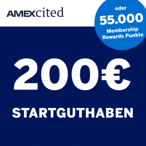 💥 200€ Startguthaben oder 55.000 Membership Rewards Punkte mit American Express Platinum Card + Trolley zu gewinnen