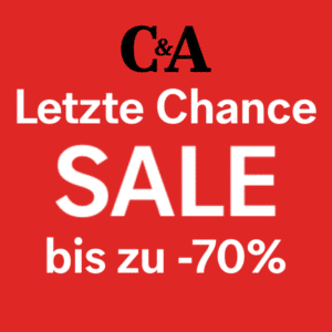 Letzte Chance 🔥 C&amp;A: Bis zu 70% Rabatt auf ausgewählte Artikel