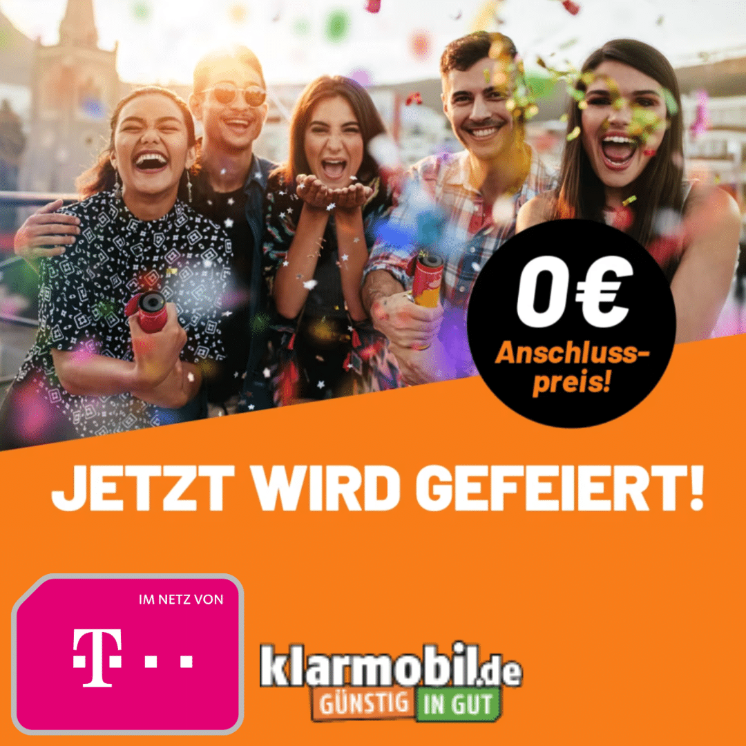 Thumbnail 20GB / 30GB / 40GB 5G &amp; LTE Telekom Allnet für nur 9,99€/ 14,99€ / 19,99/Monat (mtl. kündbar mgl. | klarmobil Telekom)