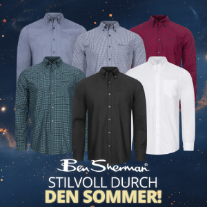 Ben Sherman Herren-Langarmhemden ab 25€