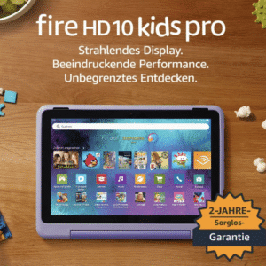 🙂 Fire HD 10 Kids Pro mit 2 Jahren Sorglos-Garantie für 119,99€