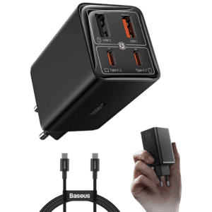 52% Rabatt ⚡ Baseus 65W USB-C Ladegerät mit Power Delivery 3.0