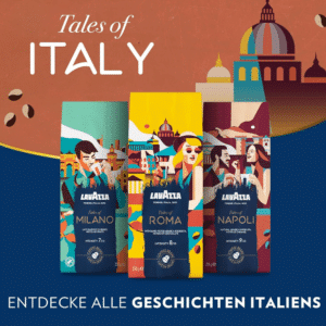 25% Rabatt ☕ Lavazza Tales of Milano, Napoli oder Roma - 250 g, vers. Sorten