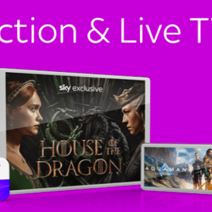 -40% Rabatt auf sky x Fiction und Live TV