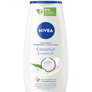 🌴 NIVEA Coconut &amp; Jojoba Oil Pflegedusche mit 0% Mikroplastik