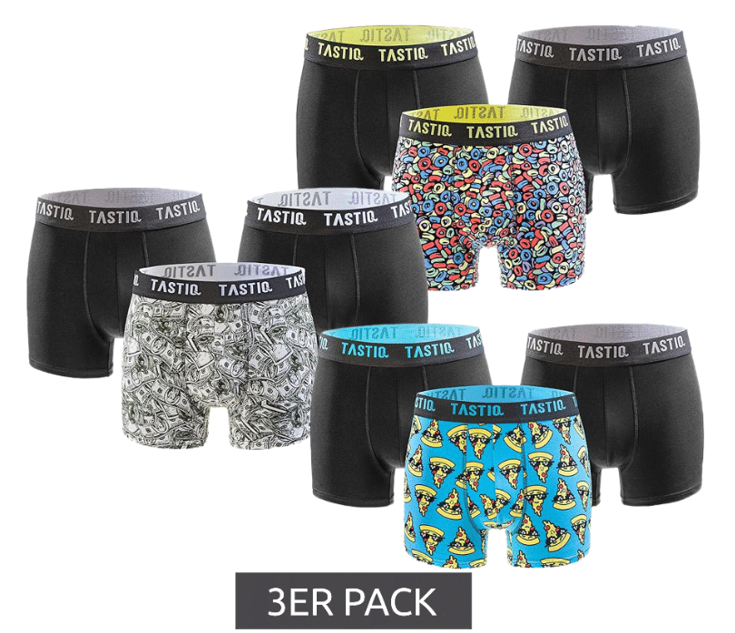 🔥 3x TASTIQ Herren Boxershorts für 7€ zzgl. Versand  🚀 15 Stück = 35€ inklusive Versand! 🤩