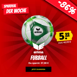 Erima Hybrid Training 2.0 Fußball für 9,94€ (statt 21€)