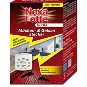 Nexa Lotte Ultra Mücken- &amp; Gelsen-Stecker, geruchlos, nachfüllbar für 4,99€ (statt 6,99€)