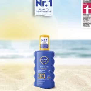 NIVEA SUN Schutz &amp; Pflege Sonnenspray LSF 30 ,200ml für 4,87€ (statt 7,20€)