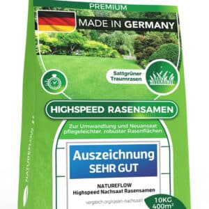 Nature flow 10kg Rasensamen schnellkeimend für 27,95€ (statt 69,95€)