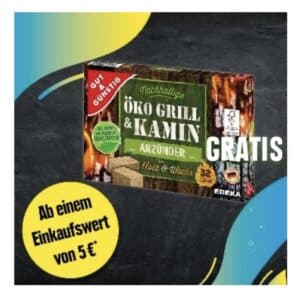 EDEKA-App: Gratis Grillanzünder, 5 EUR Mindesteinkaufswert (EDEKA NORD)