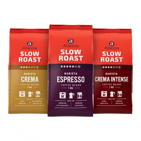 Thumbnail ☕️ Altezza Slow Roast Probierpaket für 30€ - Espresso, Crema Intenso & Crema - 3 Kilo Kaffeebohnen
