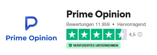 Prime Opinion Trustpilot