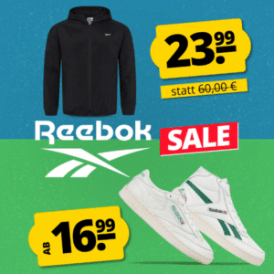 Großer Reebok Sale bei SportSpar - z.B. Reebok Rush Runner ALT Sneaker für 24,95€ (statt 28€)