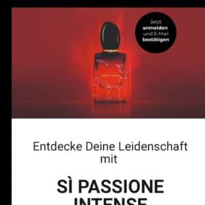 Gratis Probe Sì Passione Eau de Parfum Intense von Giorgio Armani