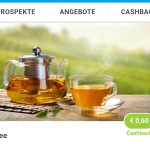 Marktguru - 60 Cent Cashback auf Tee