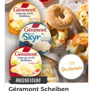 🧀 Géramont Scheiben gratis testen - die Käsetester *ab 06.08.24*