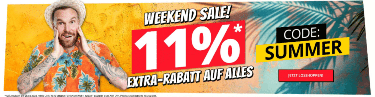 11% Gutschein auf alles bei SportSpar