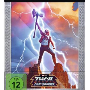 Thor - Love and Thunder - Steelbook (4K Ultra HD &#043; Blu-ray) für 16,57€ statt 22,99€