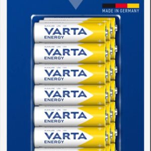 VARTA Batterie AA ✔️ 30 Stück Energy Alkaline ✔️ 1,5V ✔️ Made in Germany 🇩🇪