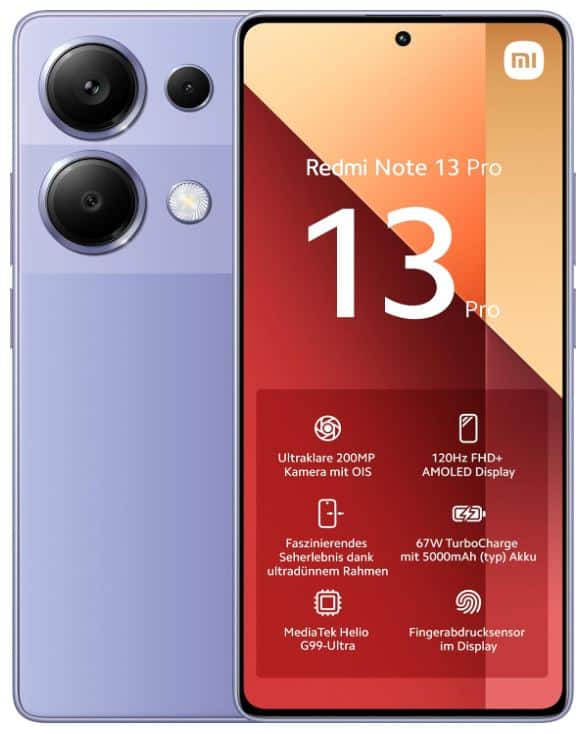 Smartphone Xiaomi Redmi Note 13 Pro