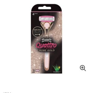 Statt 5,99 für 3€ Wilkinson Quattro für Damen Rasierer Rose Gold statt 5,99 für 3,00